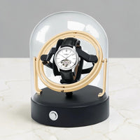 L'Orbe Céleste | Remontoir 1 montre automatique sous dôme de verre, rotation 360°